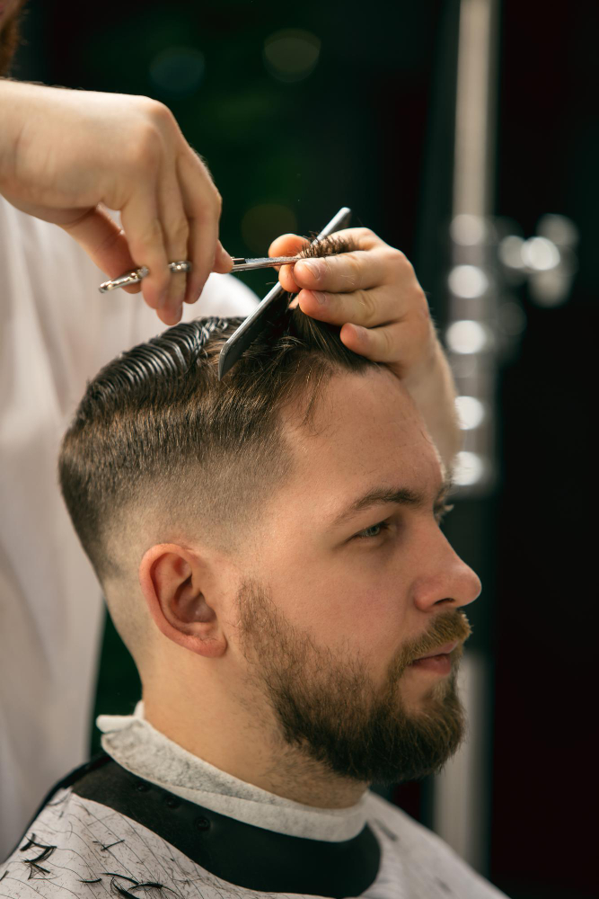 Exemple de coupe homme